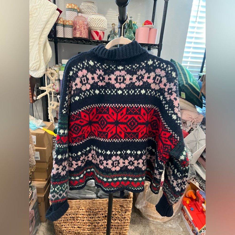 Free People Snowdrift Cardigan, LARGE NWOT - Picture 5 of 6